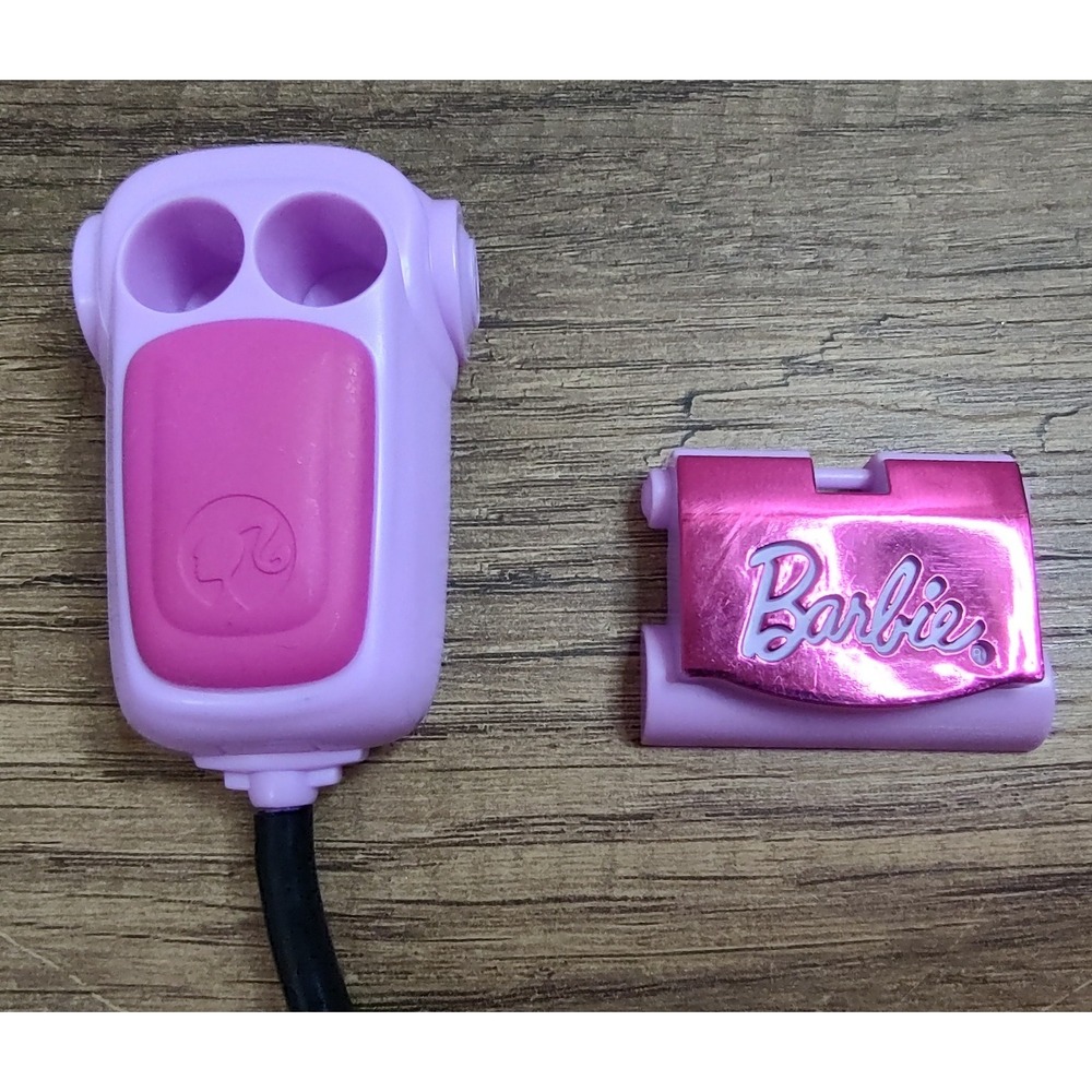 Barbie Replacement Parts Glam Vacuum Cleaner Head Pink Purple Cleaning Z34